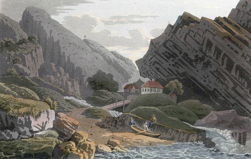 John William Edy Svinesund Ferry, Swedish side china oil painting image
